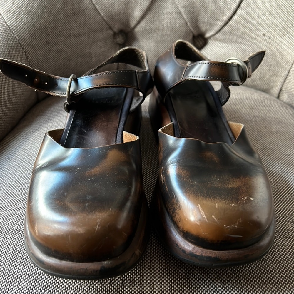Dansko sandal/clog size 39 dark brown